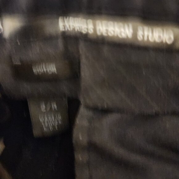 Express Design Studio Black Trousers | Size 2R | Office Classic Bootcut - Picture 7 of 7